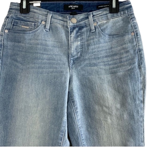 Sz4 Nine West Gramercy Skinny Ankle Cuff NWT Jeans - Picture 4 of 7